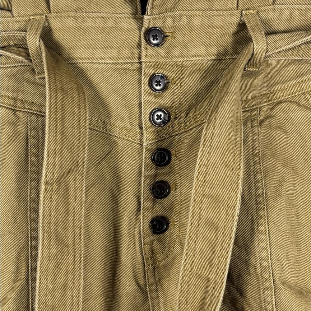 Banana Republic Skirt Paperbag Twill Khaki- size 6 - Picture 7 of 12